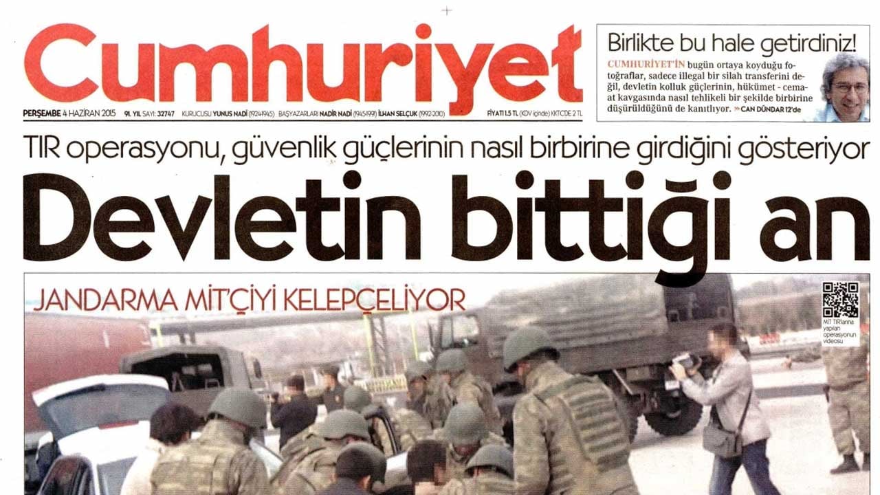 Foto - Devlete kurulan tuzak: MİT tırları kumpasının üzerinden 12 yıl geçti