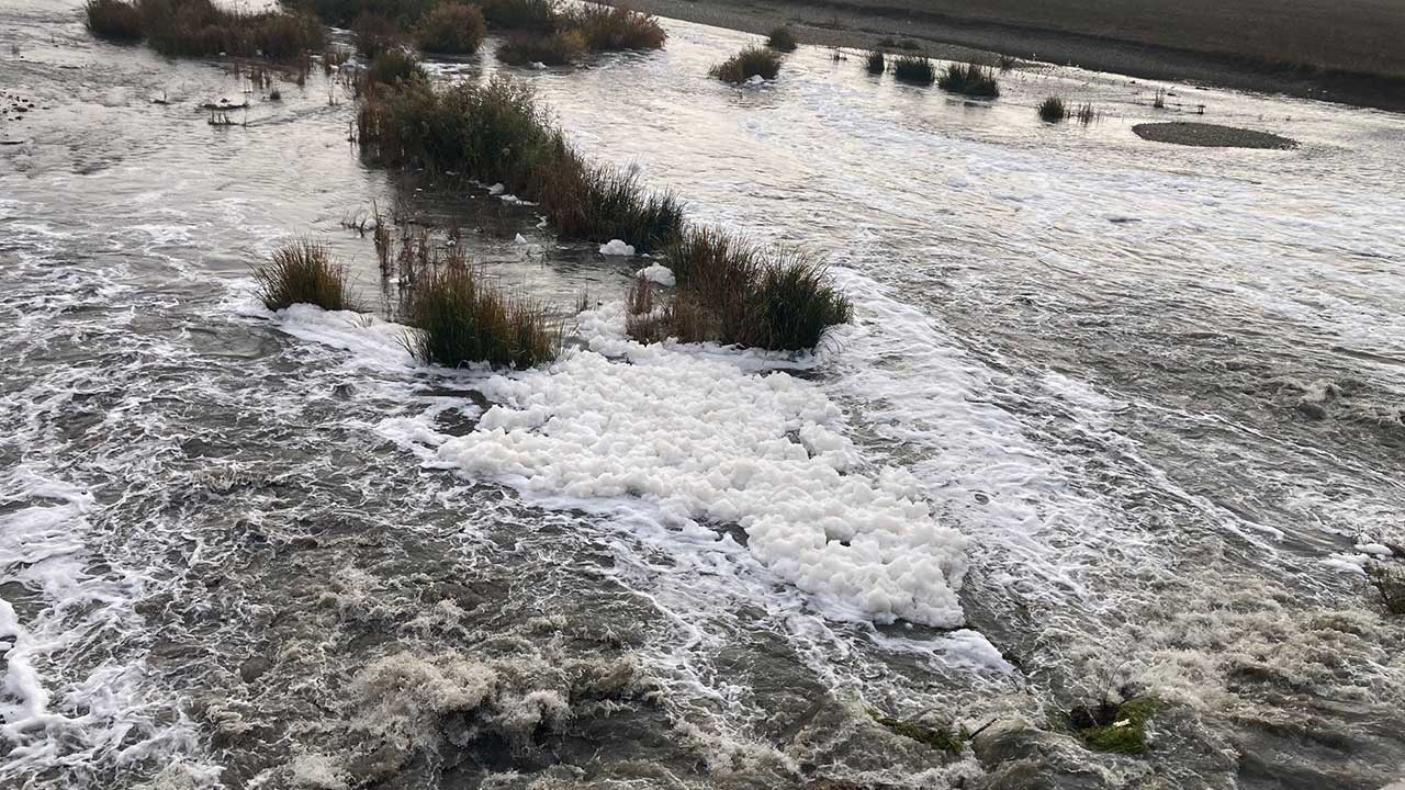 Foto - Dicle Nehri’nde korkutan görüntü