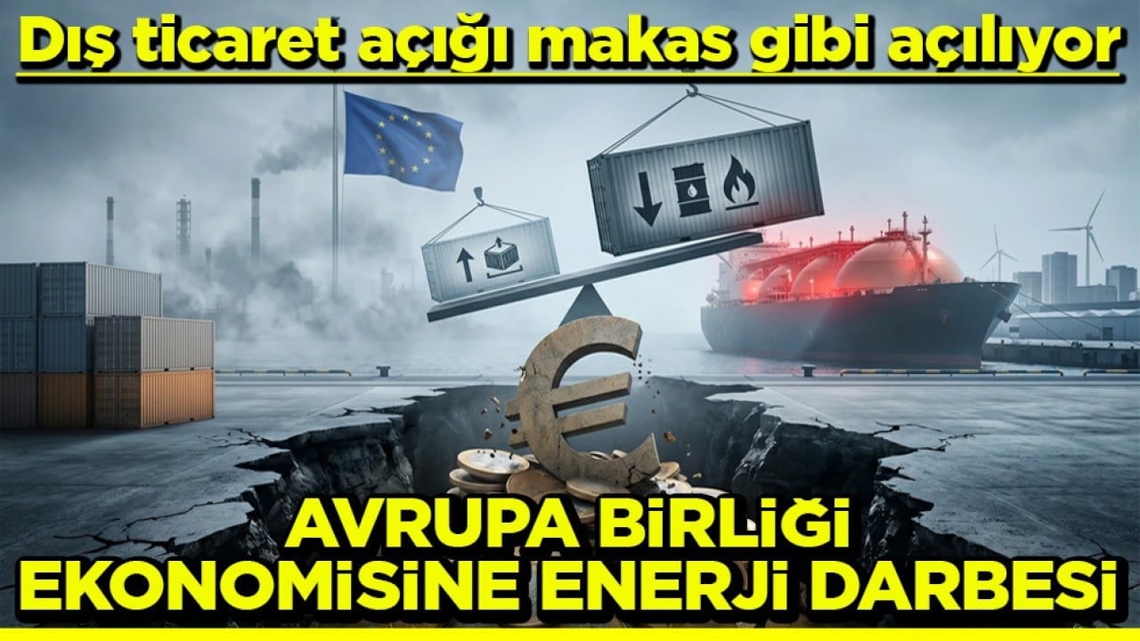 Dış ticaret açığı makas gibi açılıyor AB ekonomisine enerji darbesi