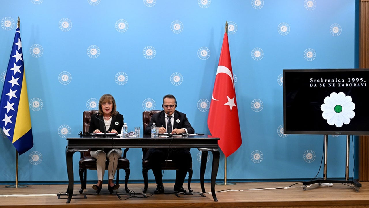 Foto - Dışişleri'nde ‘Srebrenitsa soykırımı’ etkinliği: İnsanlık hafızasının en karanlık sayfası