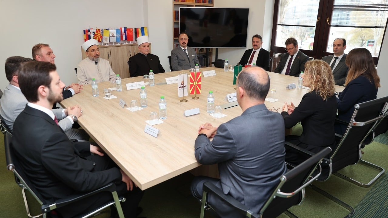 Foto - Diyanet İşleri Başkanı Arpaguş, Kuzey Makedonya’da bir dizi ziyarette bulundu 