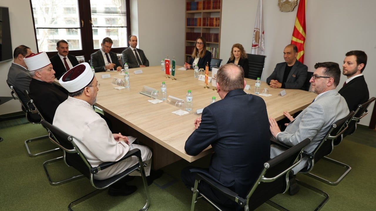 Foto - Diyanet İşleri Başkanı Arpaguş, Kuzey Makedonya’da bir dizi ziyarette bulundu 