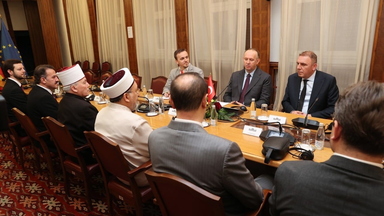 Foto - Diyanet İşleri Başkanı Arpaguş, Kuzey Makedonya’da bir dizi ziyarette bulundu 