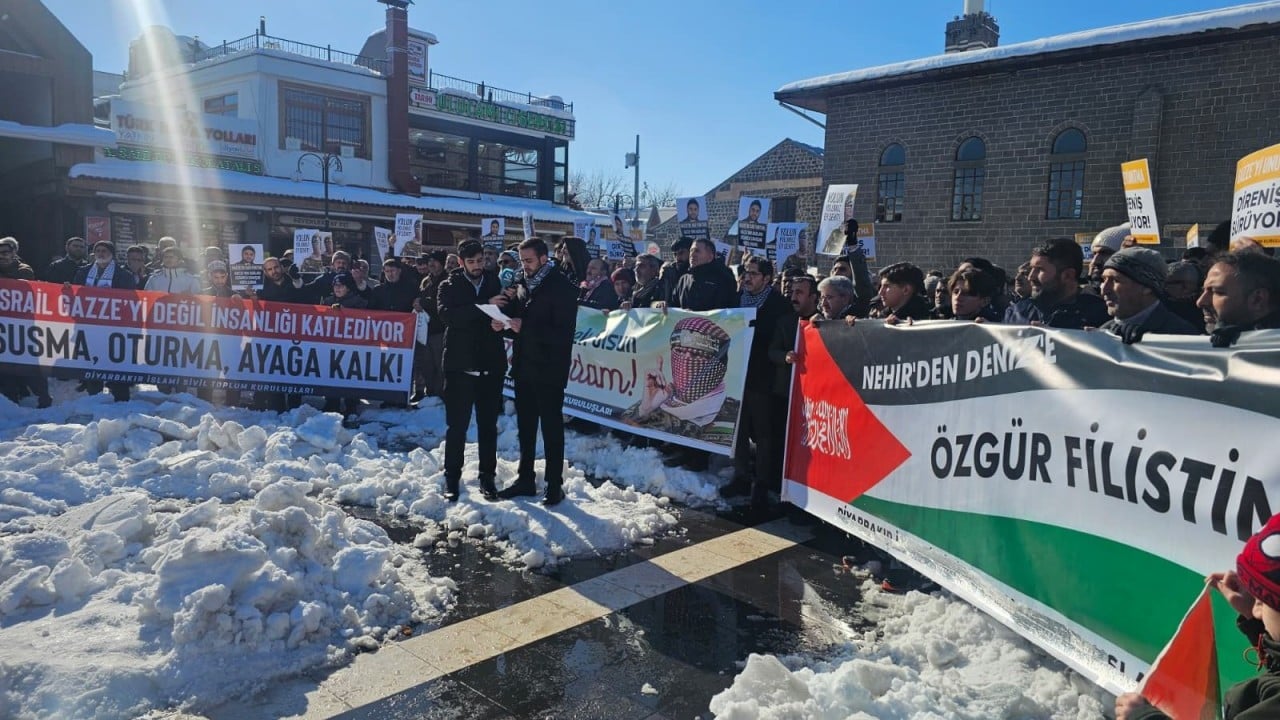 Foto - Diyarbakır'da Ebu Ubeyde için duygusal anma ve basın açıklaması