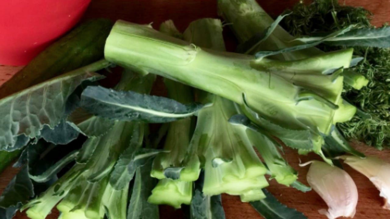 Diyet lifi açısından... Çöpe atılıyor, asıl vitamin sapında: Bağırsakları yağlıyor, şişliği indiriyor