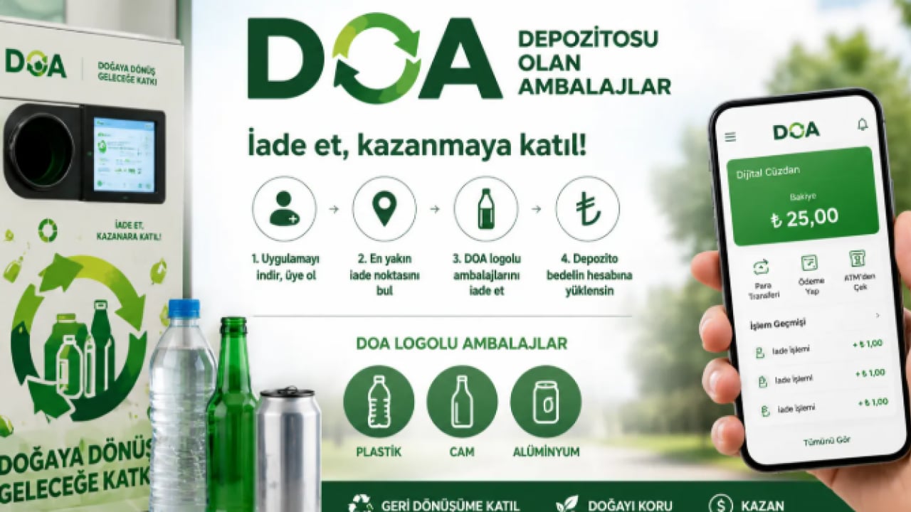 Foto - DOA sisteminde rekor: 10 günde milyonlarca ambalaj toplandı