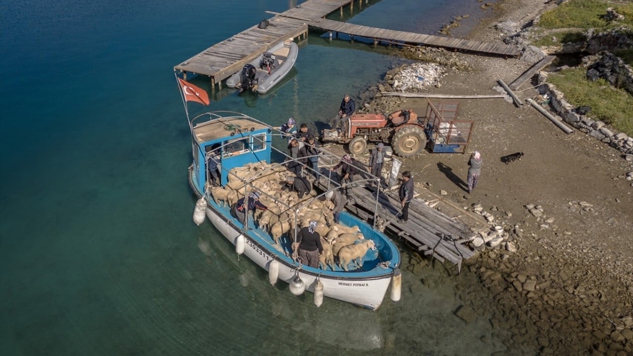 Doğayla iç içe altı ay yaşam Karada başlayıp denizde devam eden sıra dışı göç