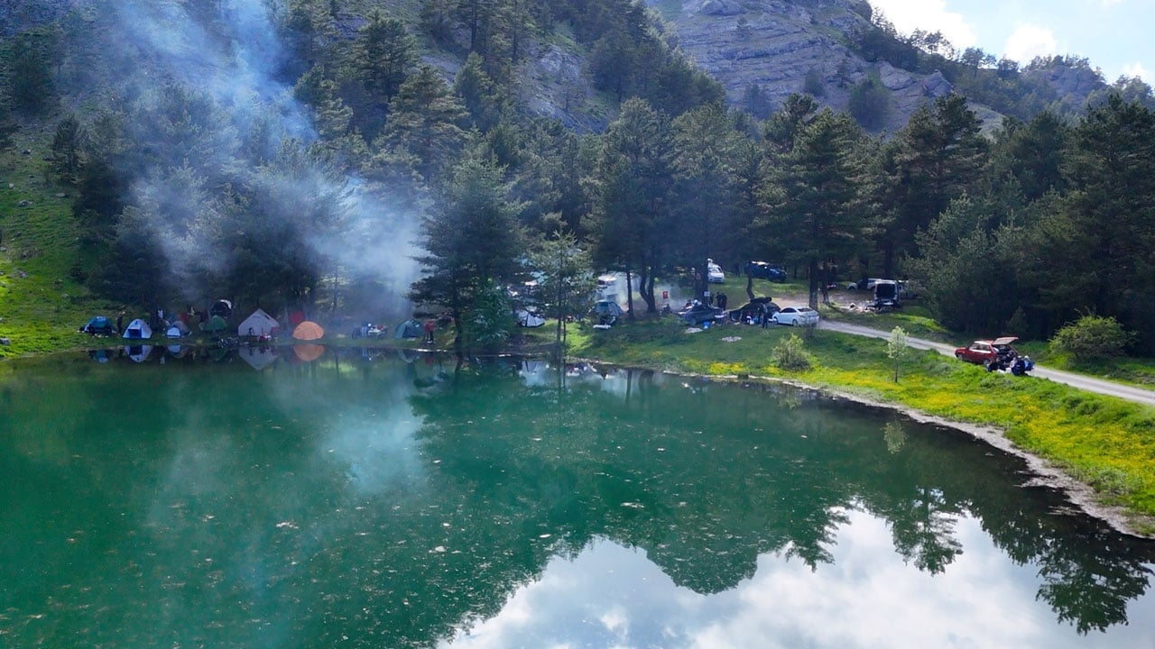 Foto - Dokunulmamış kamp rotası! İlk kez gelenler şaşkınlığını gizleyemiyor