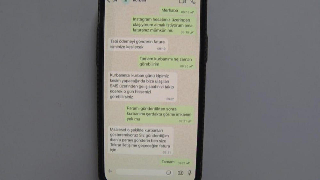 Foto - Dolandırıcılar durmak bilmiyor Ucuz kurbanlık sahte dekont ve İban’a kapora