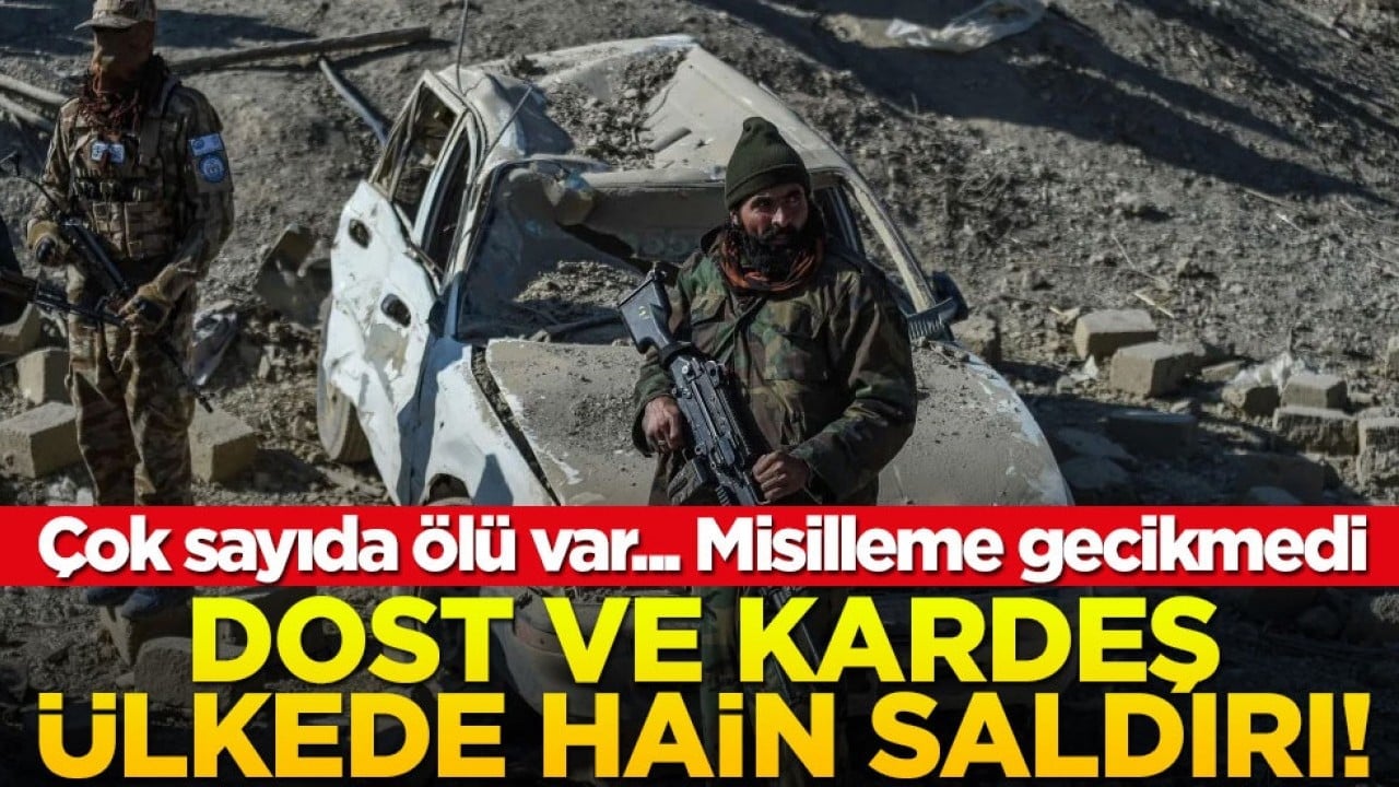 Dost ve kardeş ülkede hain saldırı! Çok sayıda ölü var... Misilleme gecikmedi