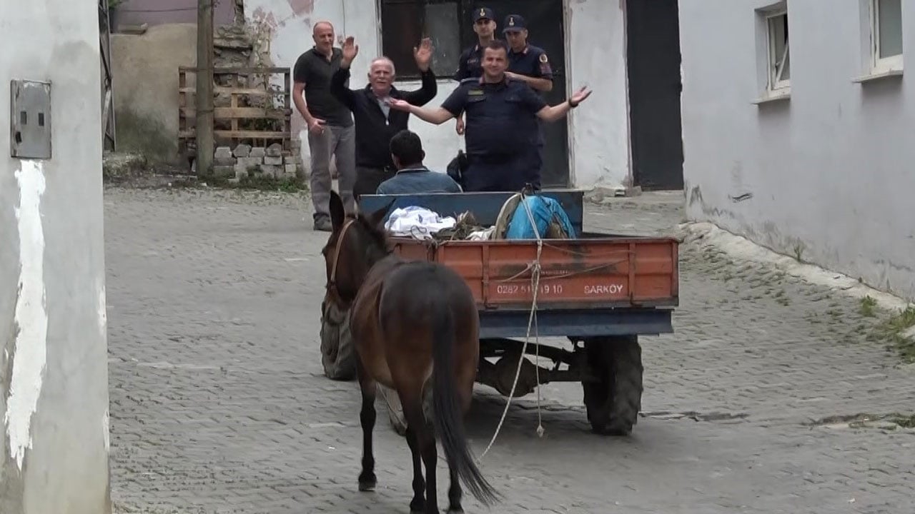 Foto - Dostlukları kalpleri yumuşatıyor! Yaylada katır Dost, yolda patpat!