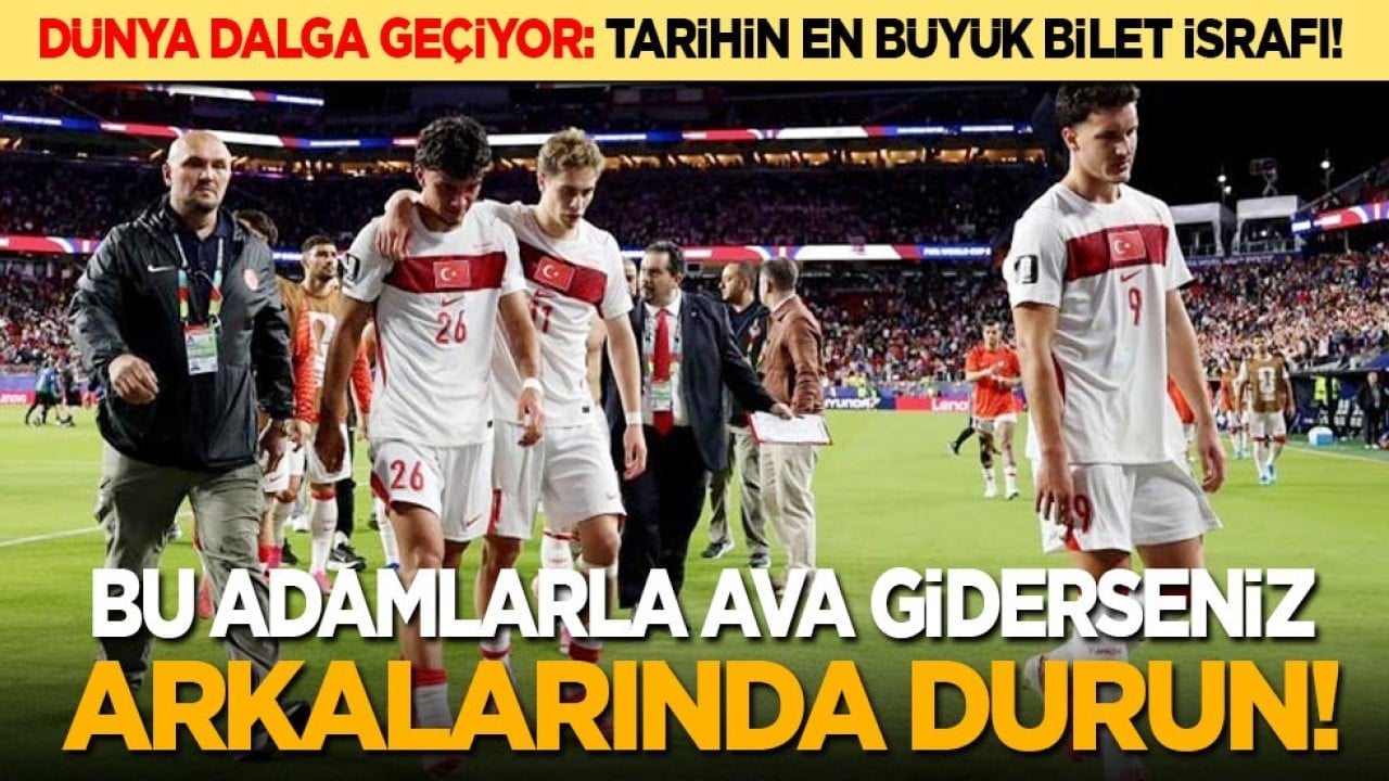 Dünya ‘Bizim Çocuklar’la dalga geçiyor: Tarihin en büyük bilet israfı! Bu adamlarla ava giderseniz arkalarında durun!