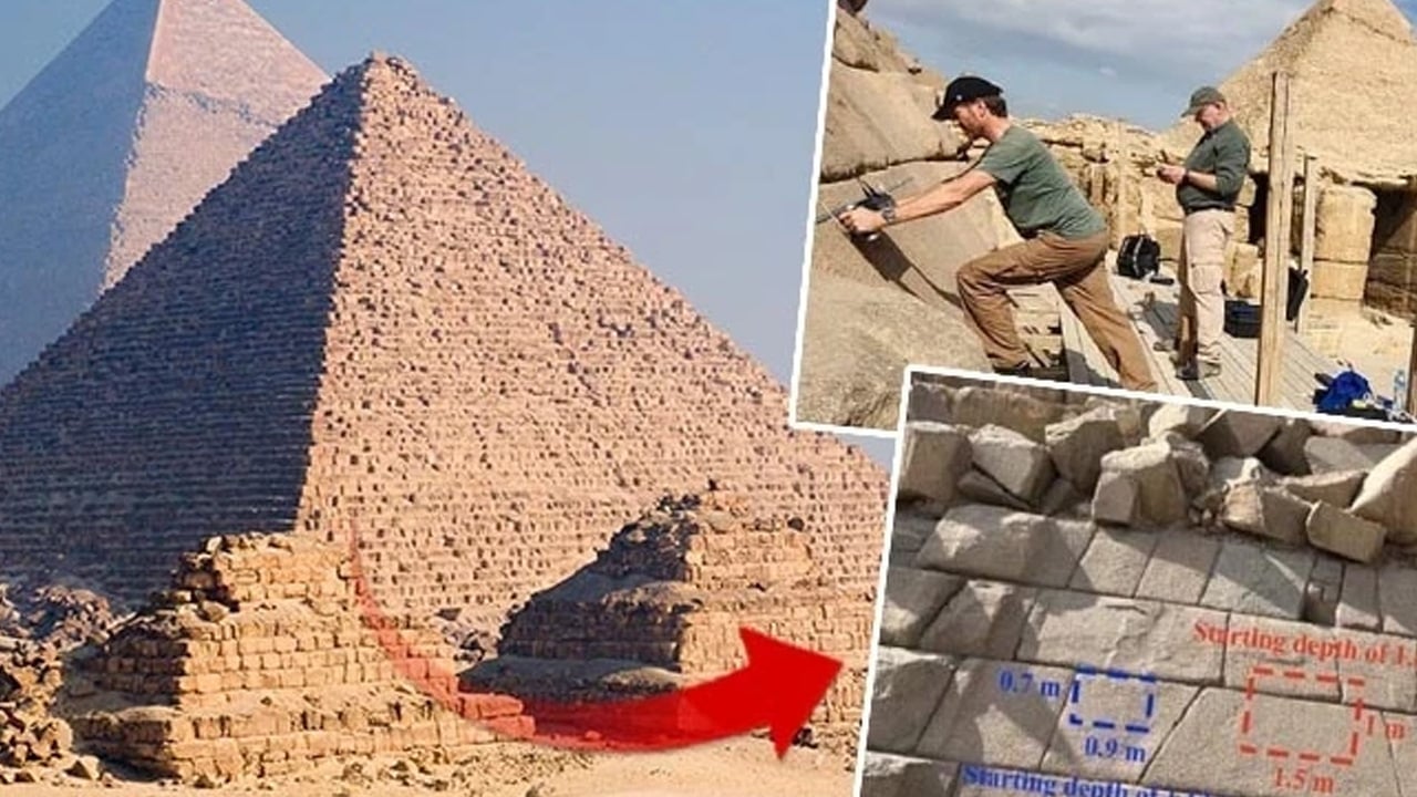 Foto - Dünya bu keşfi konuşuyor: Büyük Piramit depremlere nasıl dayandı? Nefes kesen sır çözüldü... Bakın ne engellemişlerdi!