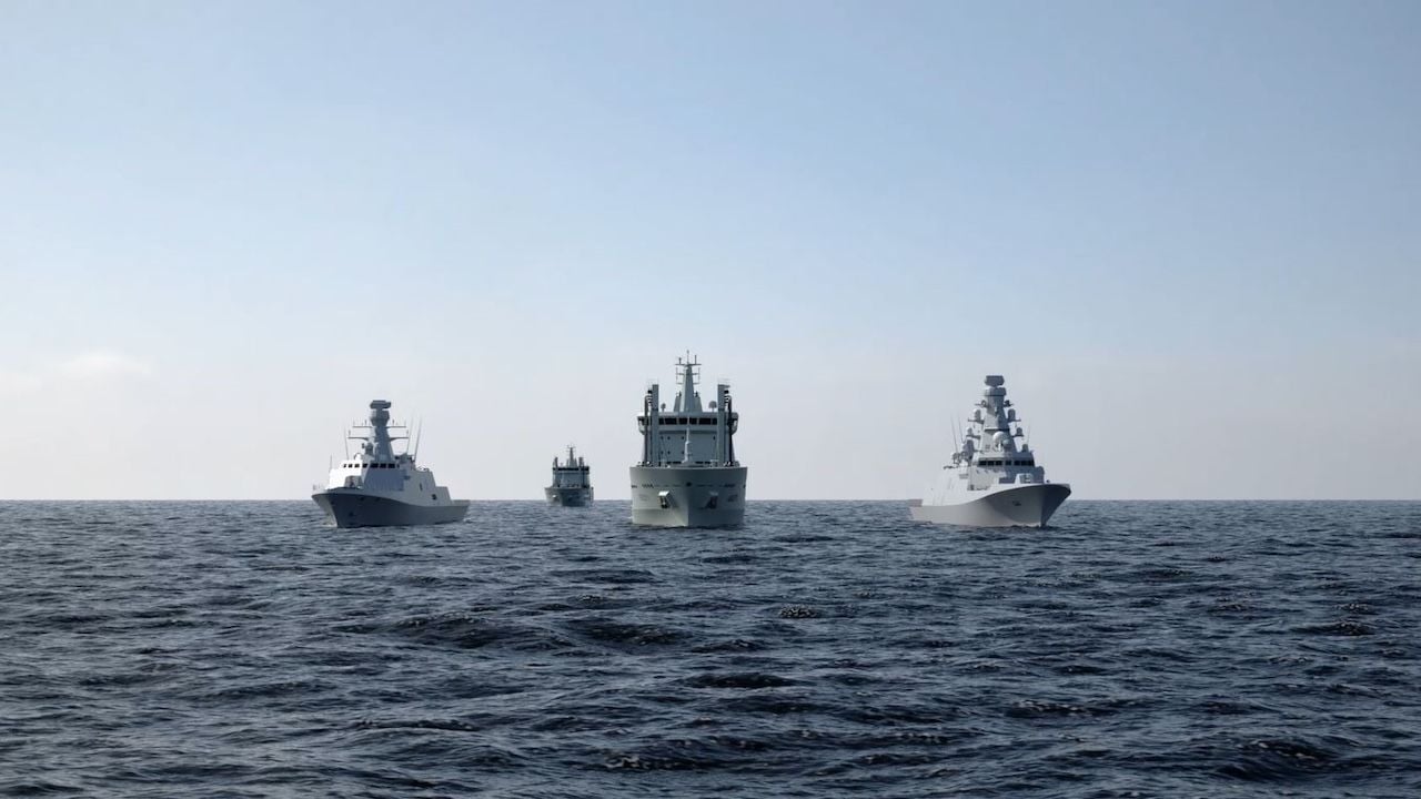 Foto - Dünya devlerini geride bıraktık! Avrupa ülkesinin 11 bin tonluk "yeni kalesi" Türk imzasıyla denize iniyor