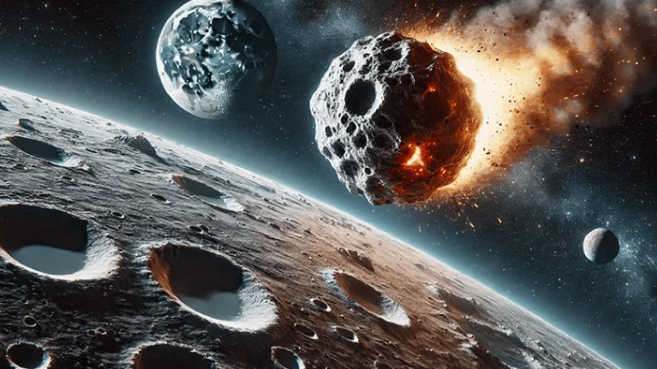 Foto - Dünya için hem keşif hem tehlike: 2024 YR4 asteroidi Ay'ı hedef aldı