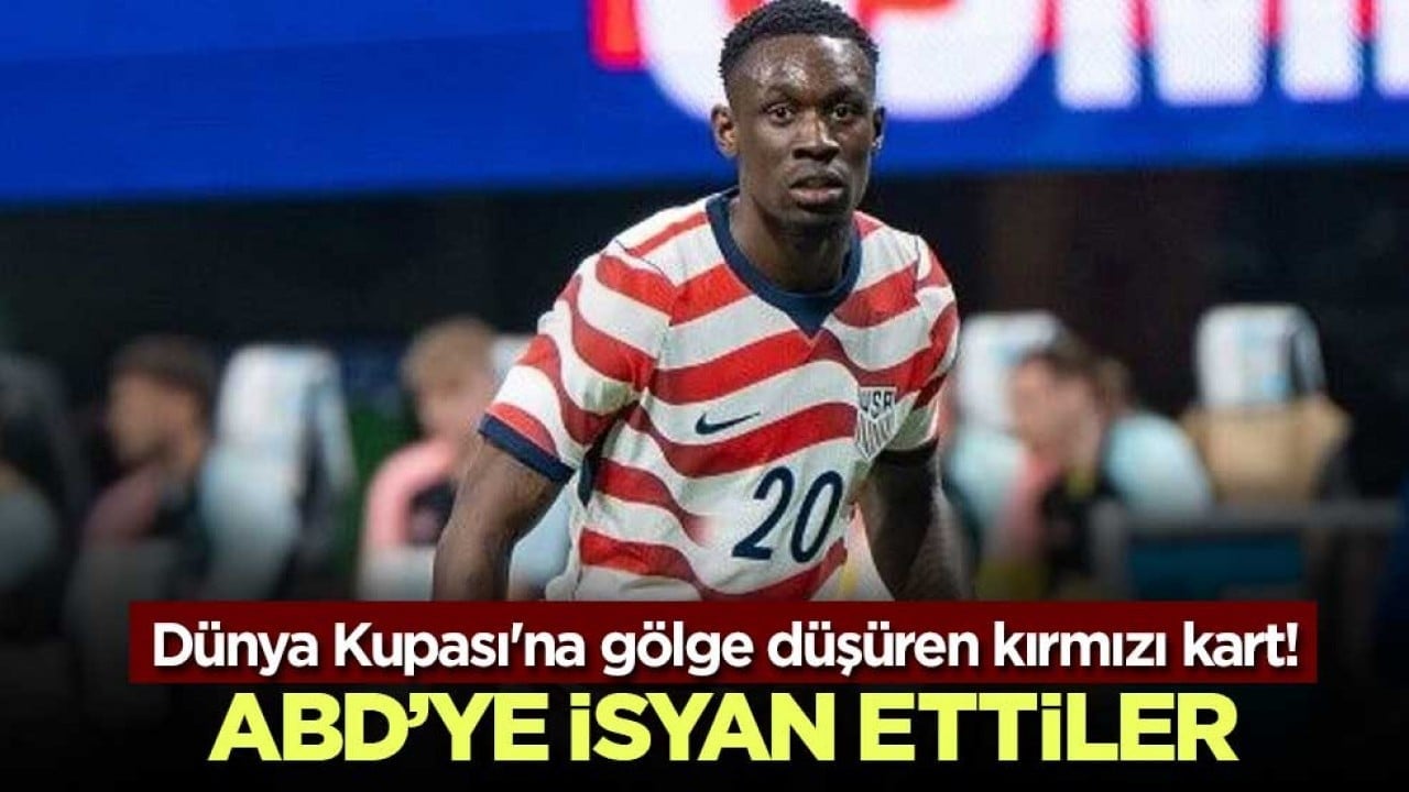 Dünya Kupası'na gölge düşüren kırmızı kart! Belçika isyan etti