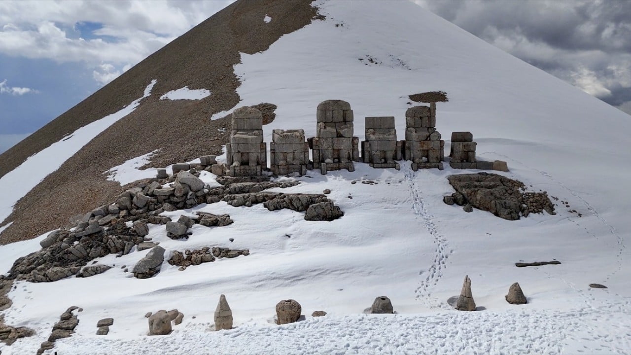 Foto - Dünya mirası Nemrut yeni sezonun ilk ziyaretçilerini ağırladı