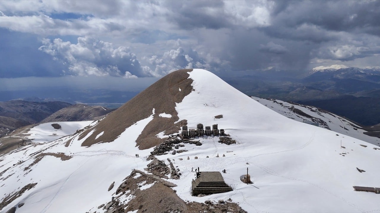 Foto - Dünya mirası Nemrut yeni sezonun ilk ziyaretçilerini ağırladı