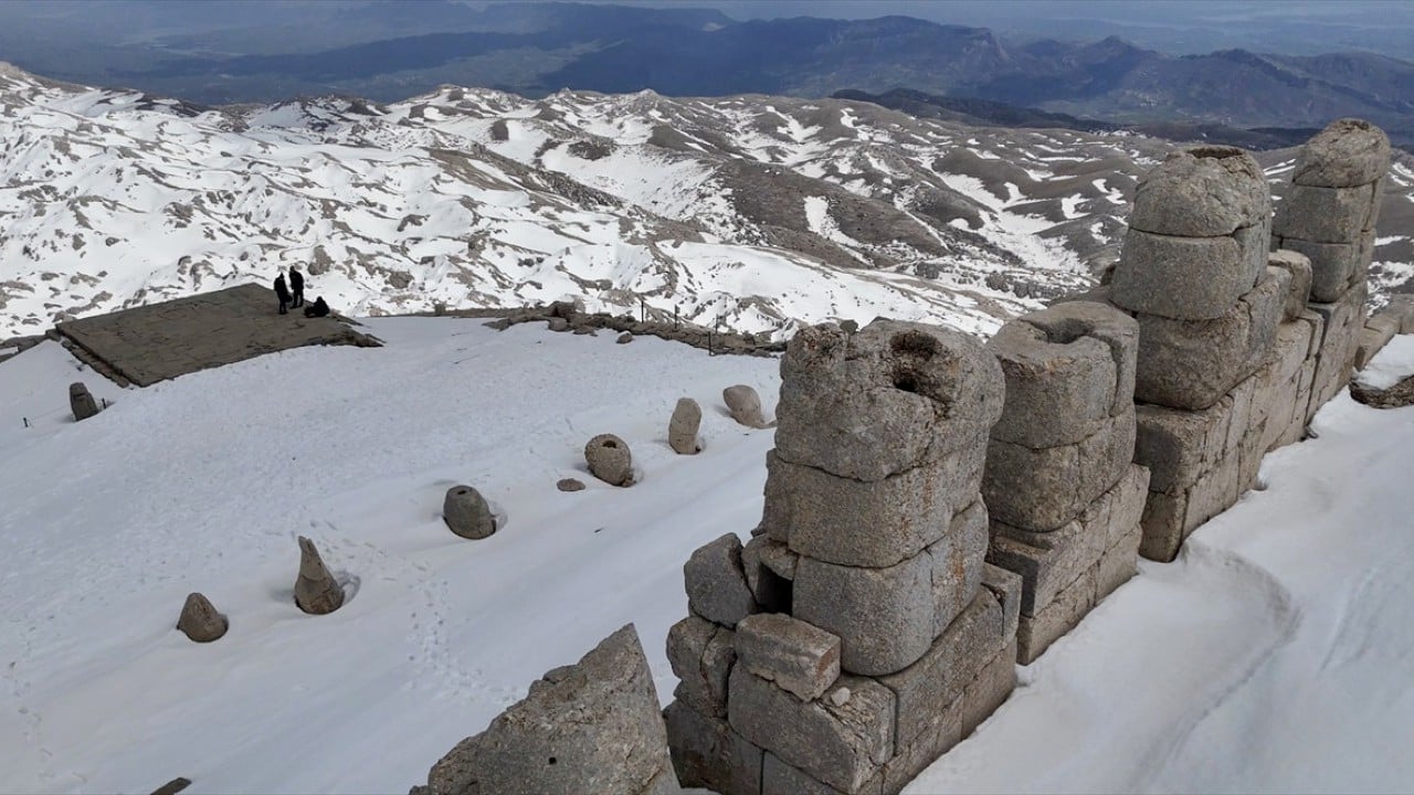 Foto - Dünya mirası Nemrut yeni sezonun ilk ziyaretçilerini ağırladı