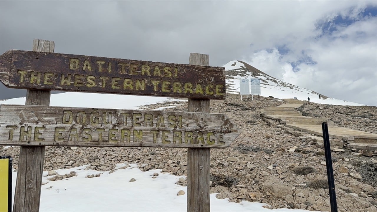 Foto - Dünya mirası Nemrut yeni sezonun ilk ziyaretçilerini ağırladı