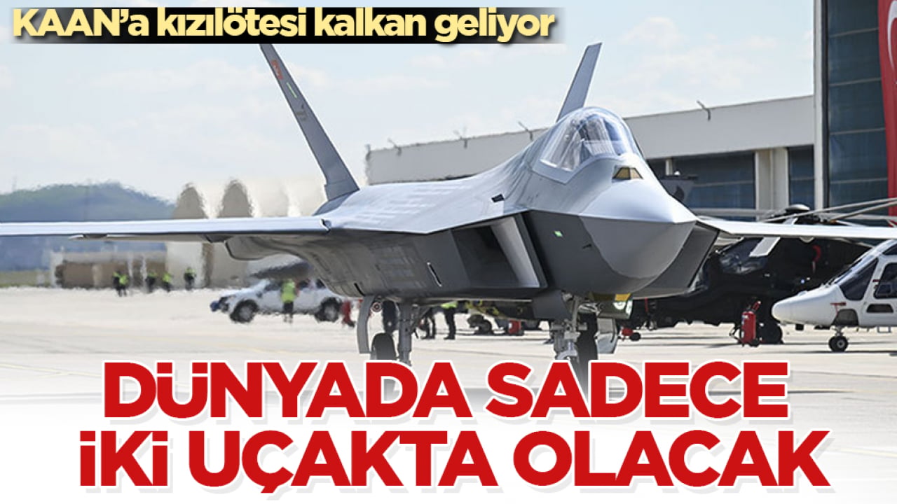 Dünyada sadece iki uçakta olacak: KAAN’a kızılötesi kalkan geliyor