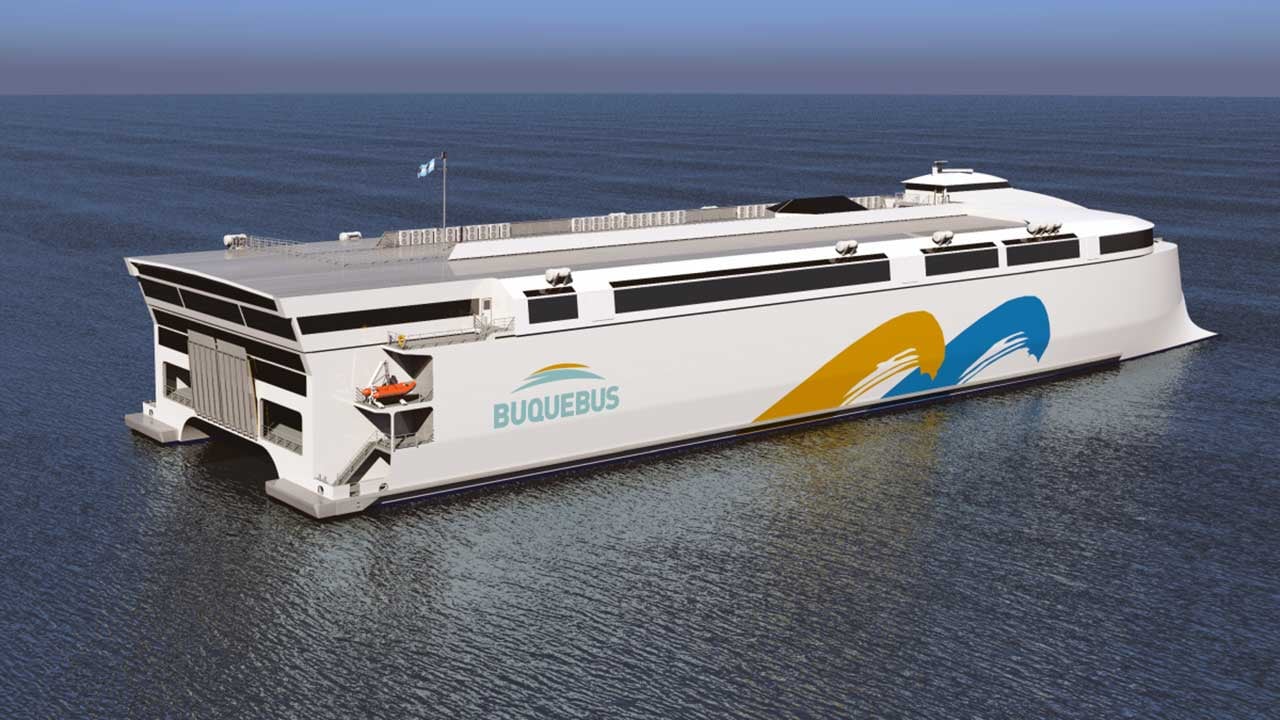 Foto - Dünyanın en büyük elektrikli gemisi sudaki ilk testini başarıyla geçti