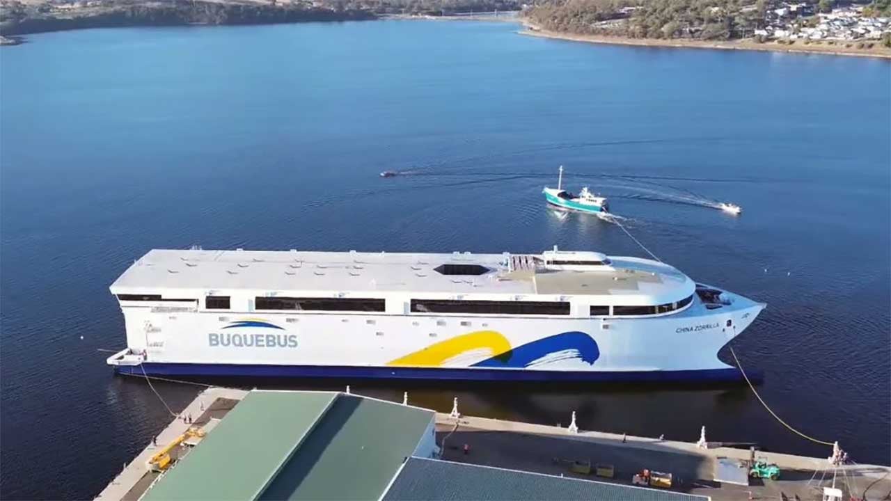 Foto - Dünyanın en büyük elektrikli gemisi sudaki ilk testini başarıyla geçti