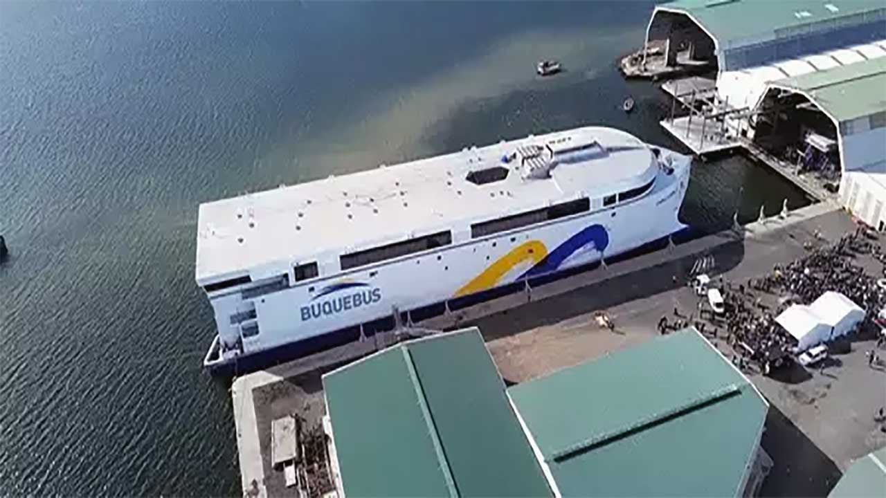 Foto - Dünyanın en büyük elektrikli gemisi sudaki ilk testini başarıyla geçti