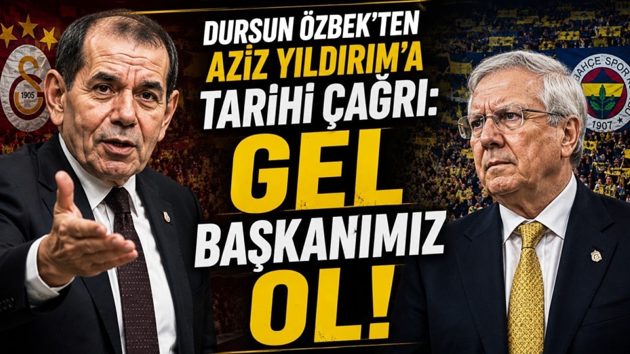 Dursun Özbek'ten Aziz Yıldırım'a tarihi çağrı: Gel, başkanımız ol! Bu iddia çok konuşulur