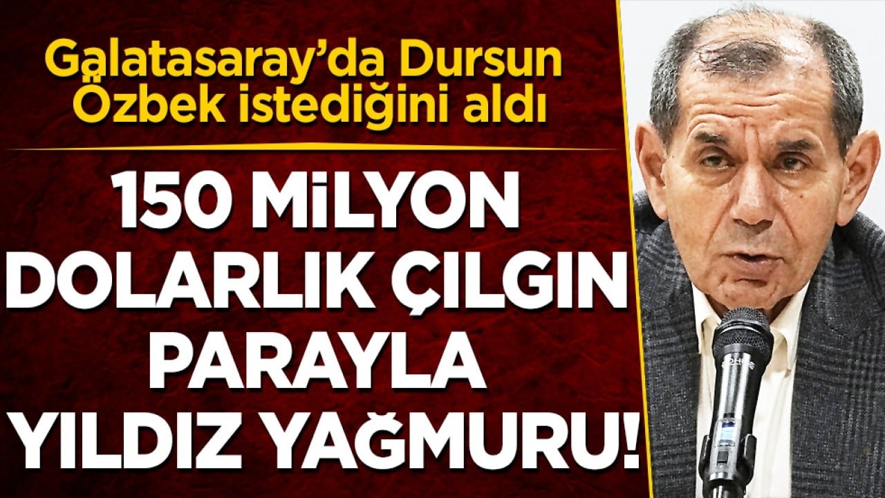 Dursun Özbek'ten hiç hesapta olmayan yetki teklifi geldi ve yıldızlar yağacak...