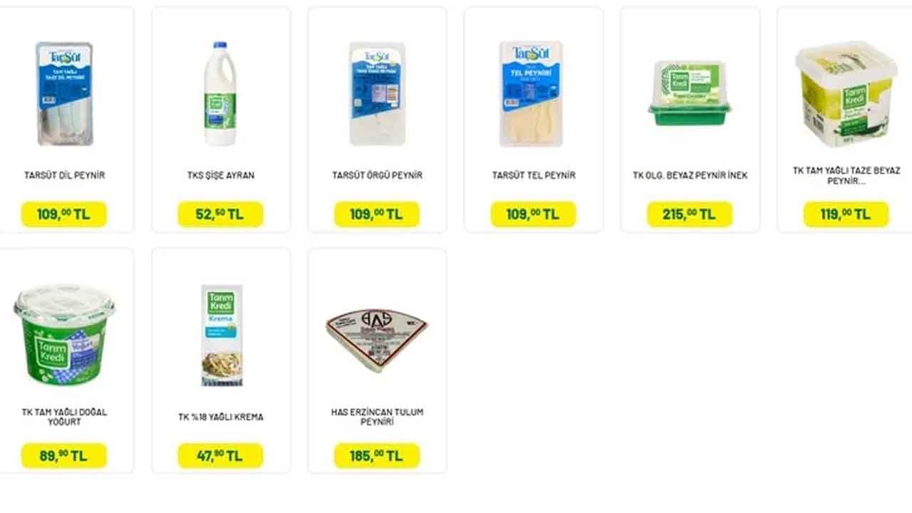 Foto - Duyan Tarım Kredi KOOP Marketlerine koşuyor! 18 Mayıs'a kadar geçerli