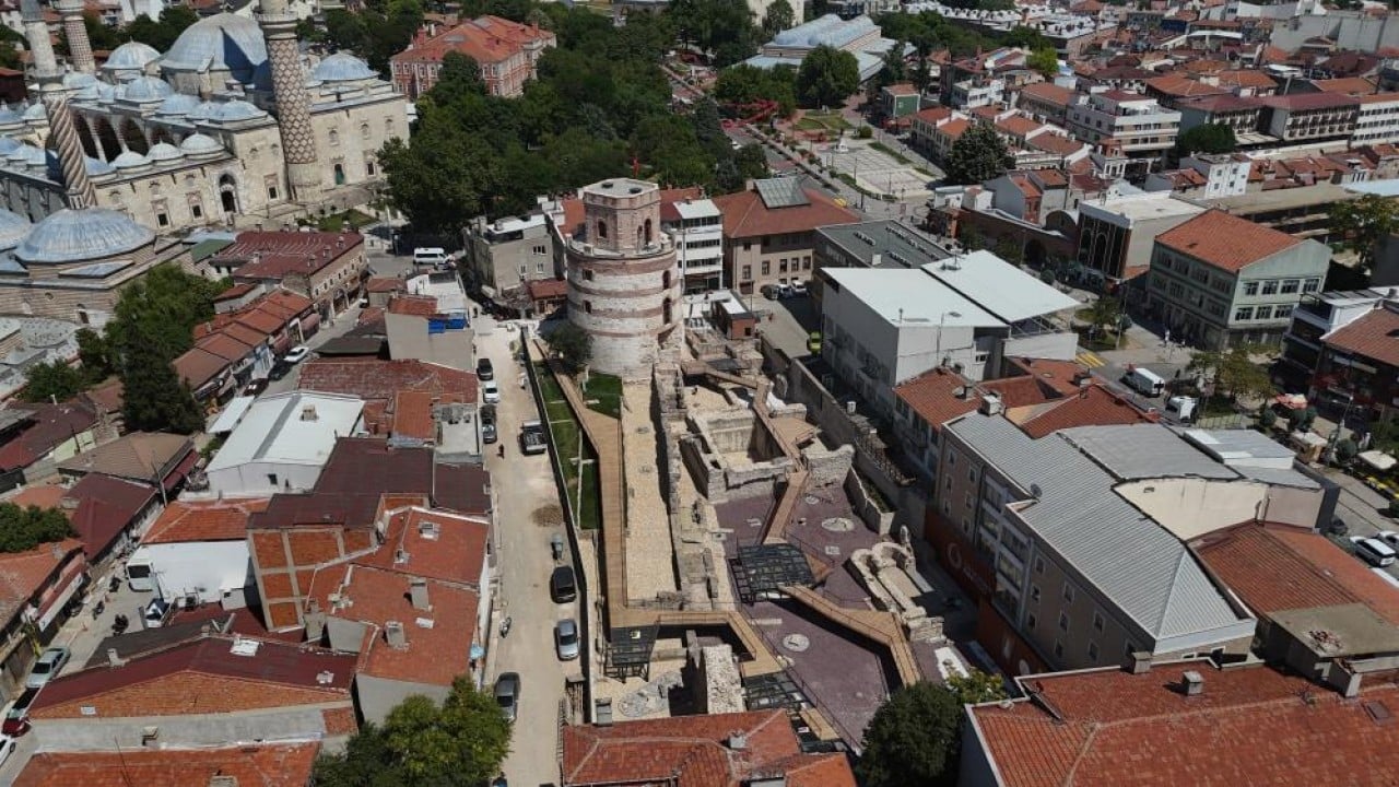 Foto - Edirne’nin gözdesi olacak Makedonya Kulesi yeniden ihtişamlı günlerine dönüyor
