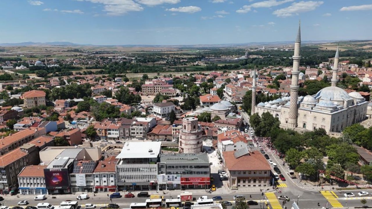 Foto - Edirne’nin gözdesi olacak Makedonya Kulesi yeniden ihtişamlı günlerine dönüyor