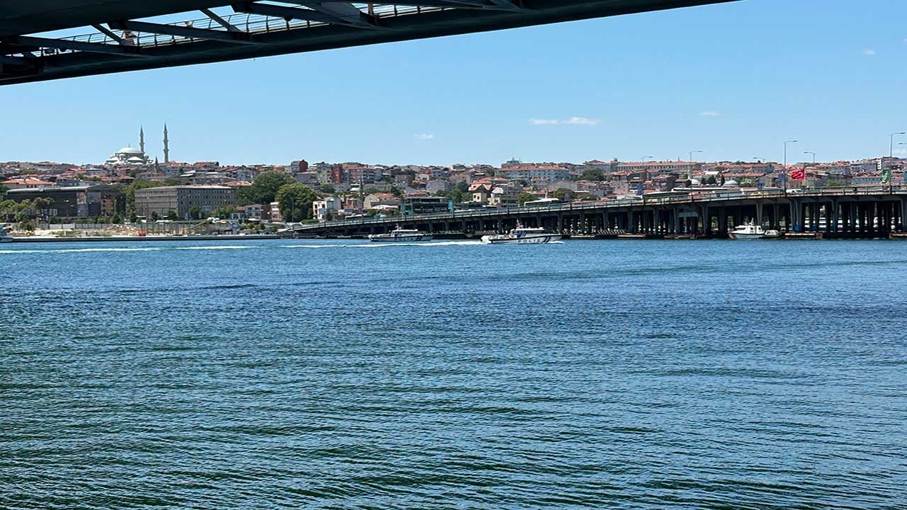 Foto - Ekipler arama çalışması başlattı! Haliç’te feci olay