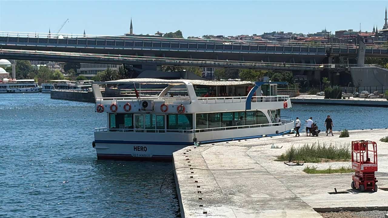 Foto - Ekipler arama çalışması başlattı! Haliç’te feci olay