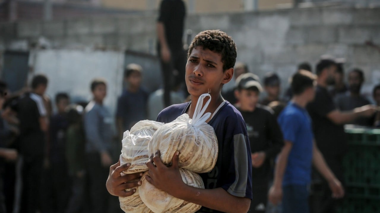 Foto - Ekmek fırınları yeniden faaliyet göstermeye başladı. Gazze’de "Ekmek sevinci"