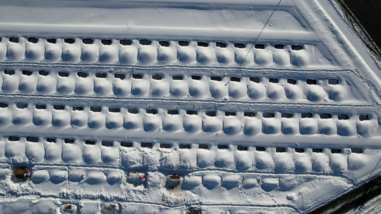 Eksi 30 derecede defin mümkün mü? Erzurum’da defin için sıra dışı hazırlık