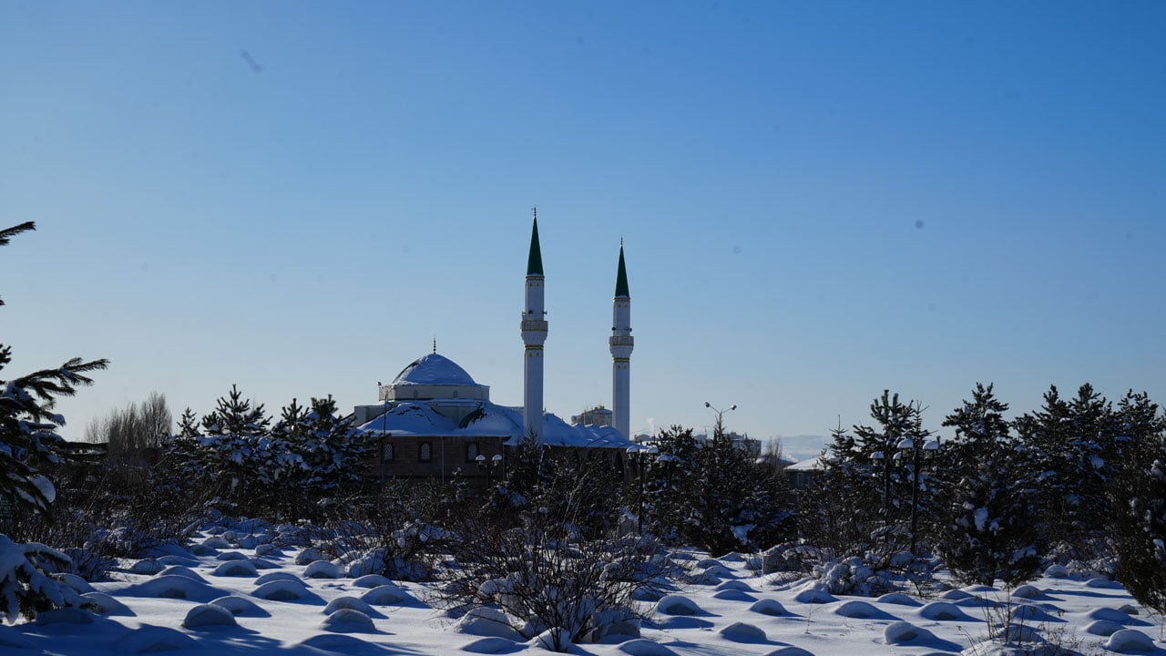 Foto - Eksi 30 derecede defin mümkün mü? Erzurum’da defin için sıra dışı hazırlık