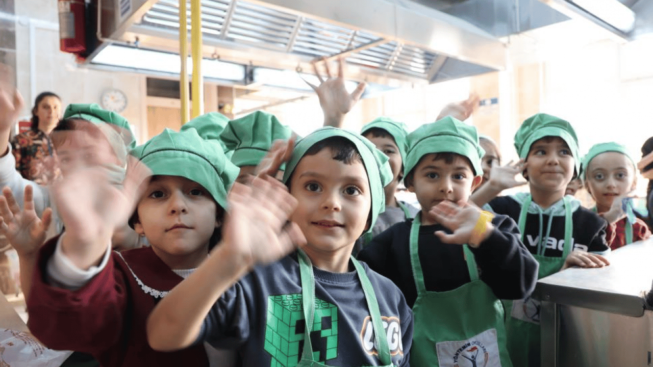 Foto - Elazığ’ın minik şefleri mutfakta: Hayaller hamurla şekillendi