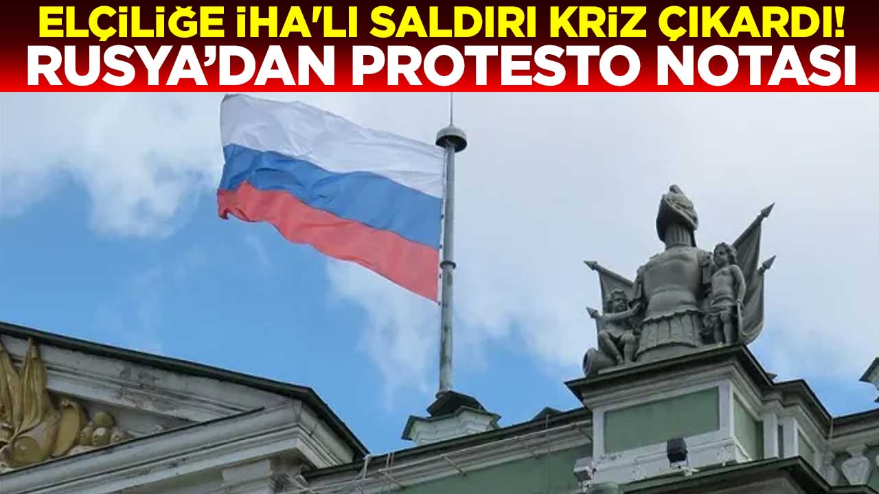Elçiliğe İHA'lı saldırı kriz çıkardı! Rusya’dan İsveç’e protesto notası