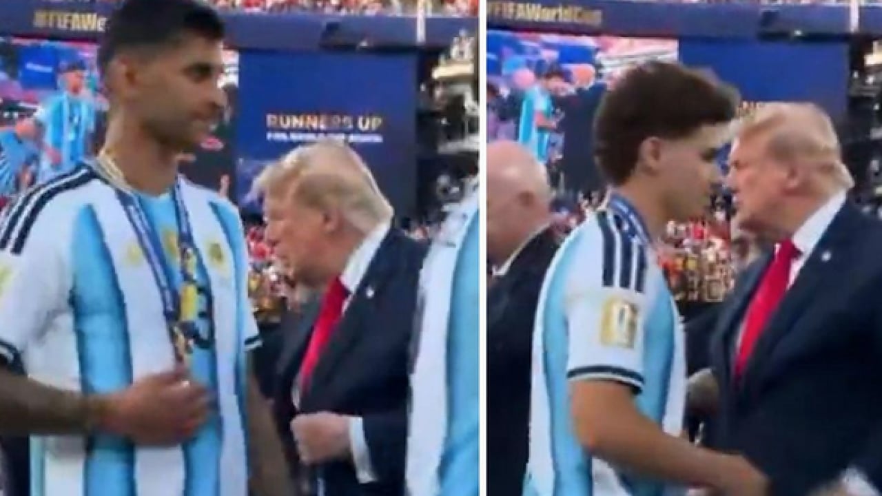 Foto - Elini sıkmadı ve sosyal medya yıkıldı: Arjantinli yıldızdan Trump'a veto