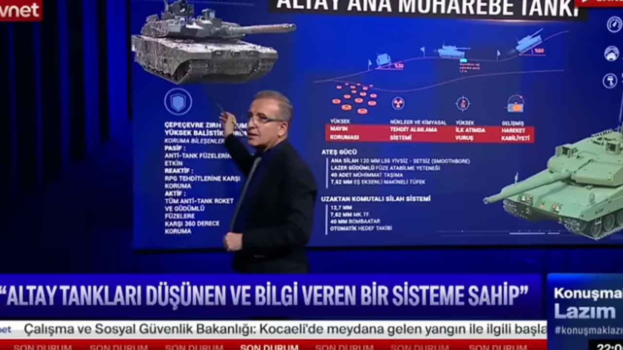 Foto - Emekli albay Eray Güçlüer'den Altay Tankı uyarısı: Bu tanka sakın lazer tutmayın sakın