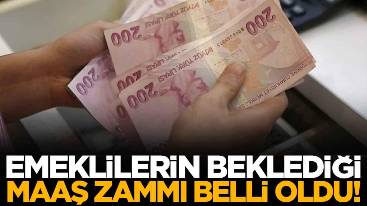 Emeklilerin beklediği maaş zammı belli oldu!