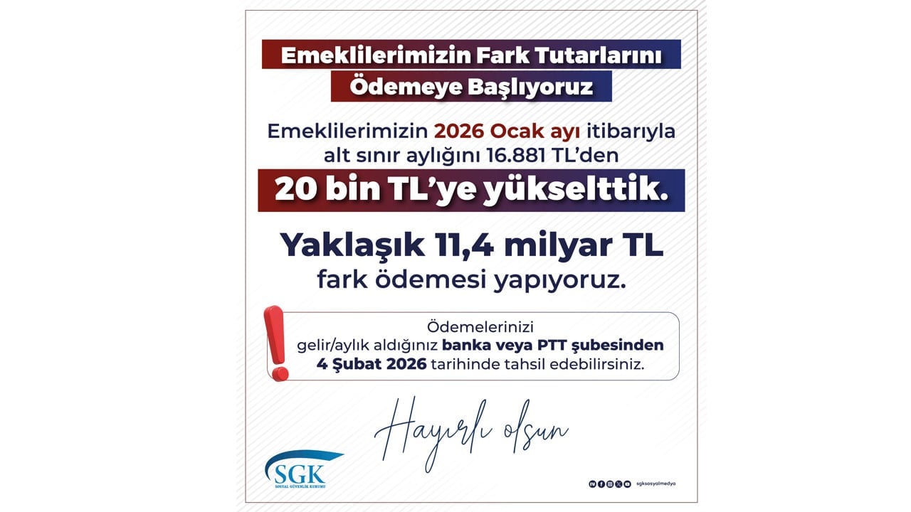 Foto - Emeklilerin merakla beklediği tarih duyurulmuştu... SGK'dan da açıklama geldi!