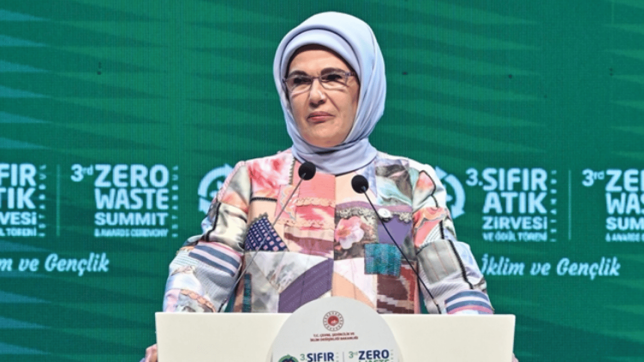 Foto - Emine Erdoğan Asya Pasifik Sıfır Atık Uluslararası Seminer Programı'na video mesaj gönderdi: 