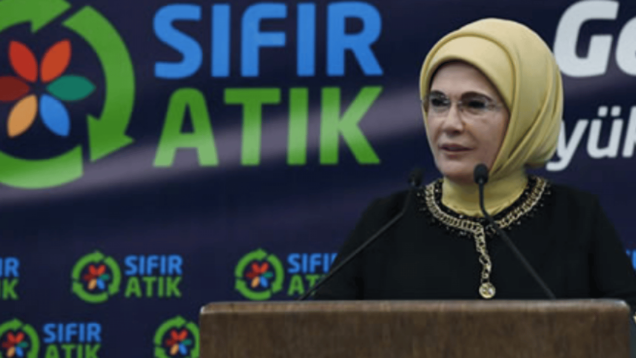 Foto - Emine Erdoğan Asya Pasifik Sıfır Atık Uluslararası Seminer Programı'na video mesaj gönderdi: 