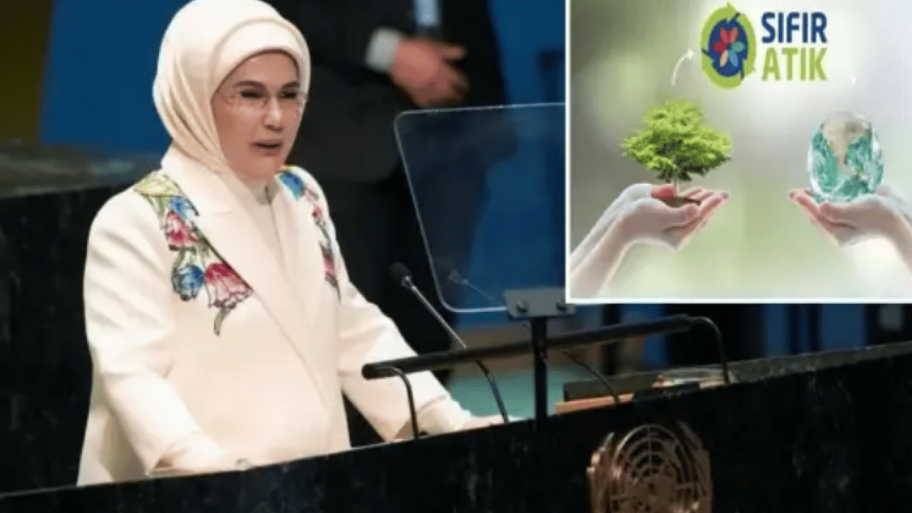 Foto - Emine Erdoğan Asya Pasifik Sıfır Atık Uluslararası Seminer Programı'na video mesaj gönderdi: 