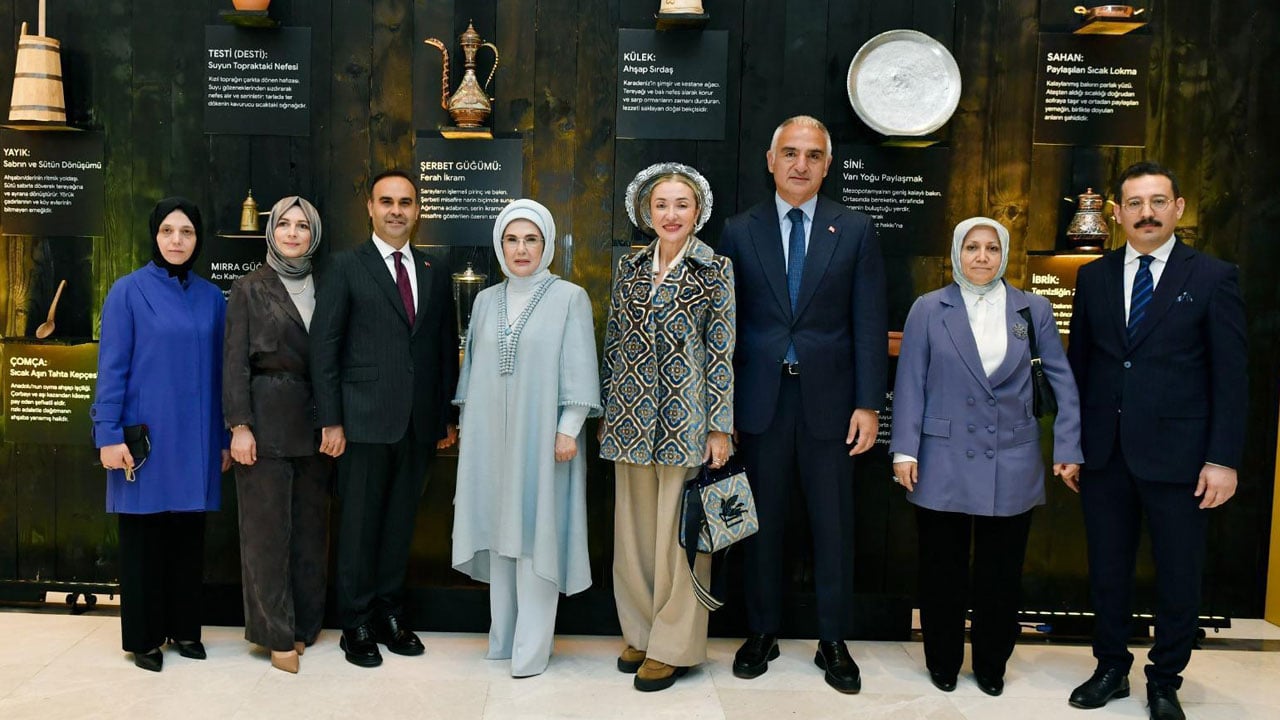 Foto - Emine Erdoğan "Bir Sofrada Miras"ta konuştu: Türk mutfağı yaşam sanatıdır