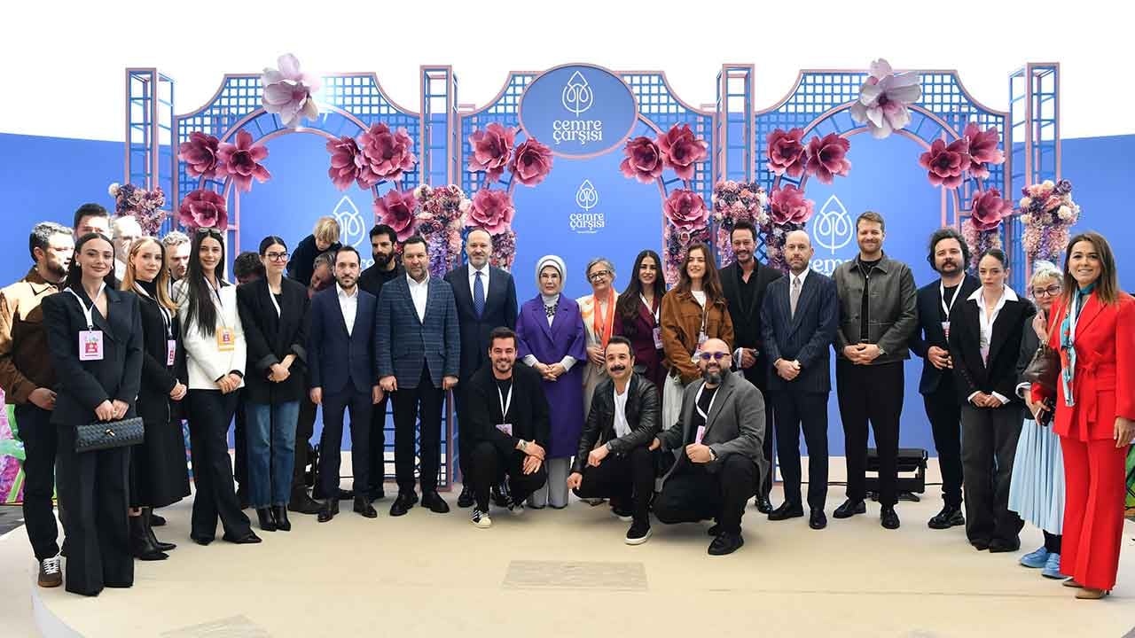 Foto - Emine Erdoğan, "Cemre Çarşısı"nın açılışına katıldı