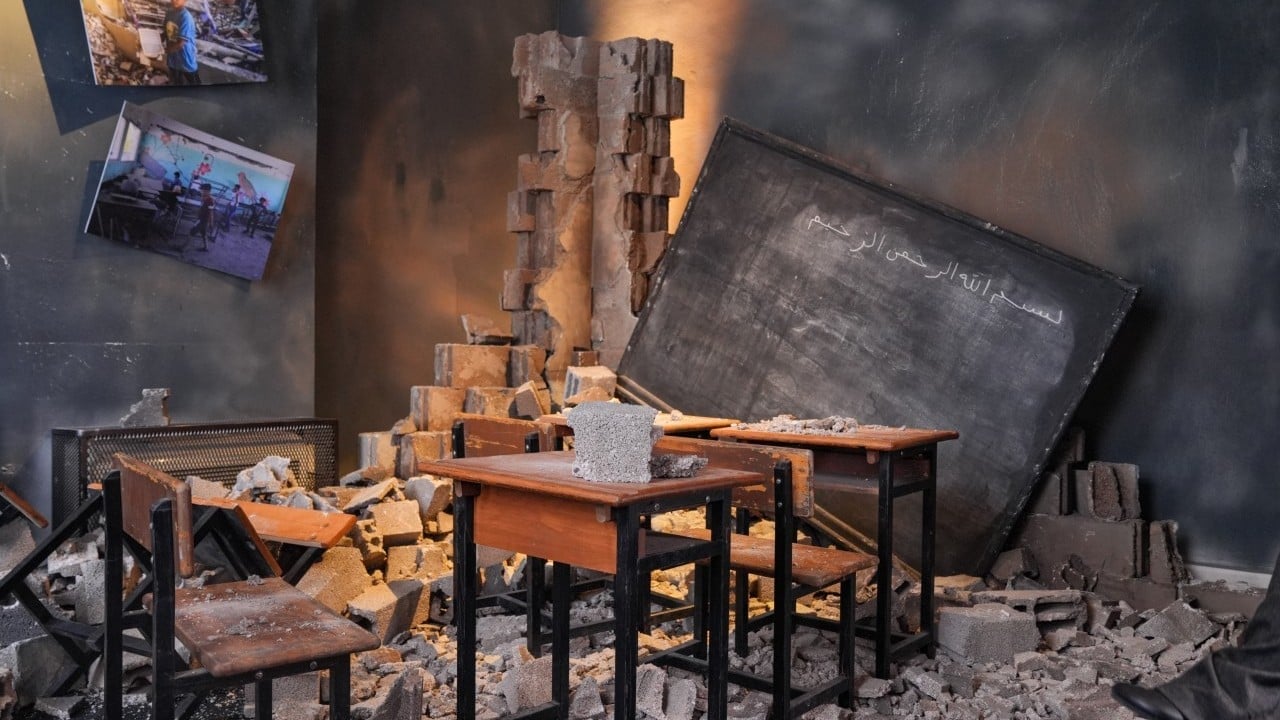 Foto - Emine Erdoğan, 'Kalanlar' Filistin Sergisi'nin açılışında konuştu: Gazze'ye inanıyorlar, biz de inanıyoruz